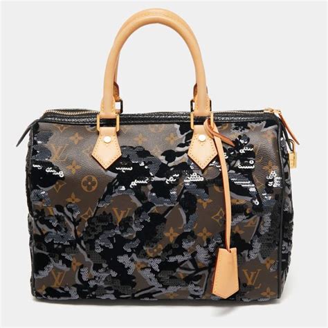 fleur de jais louis vuitton|Louis Vuitton Speedy Handbag Fleur De Jais Monogram Canvas .